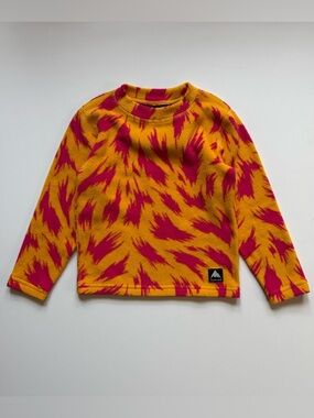 Burton Toddlers’ Unisex Fleece Base Layer Top, Fur Goldenrod - Size 2T